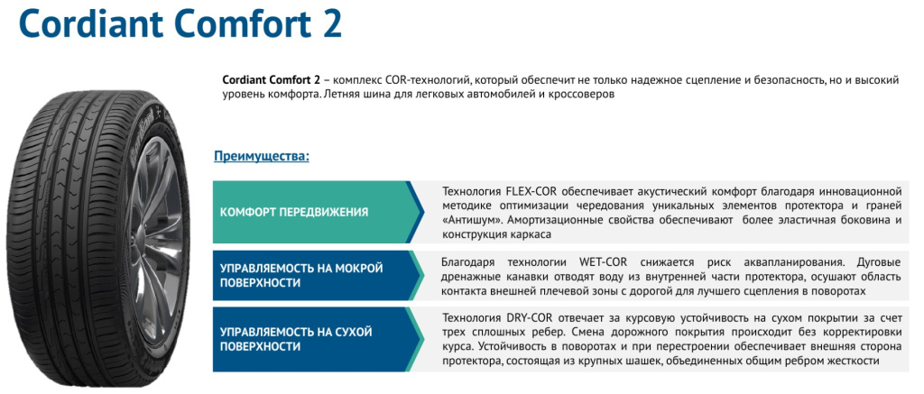 Cordiant Comfort 2